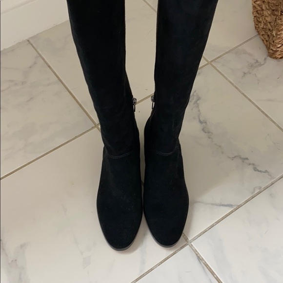 Coach suede knee height boots - Picture 7 of 9